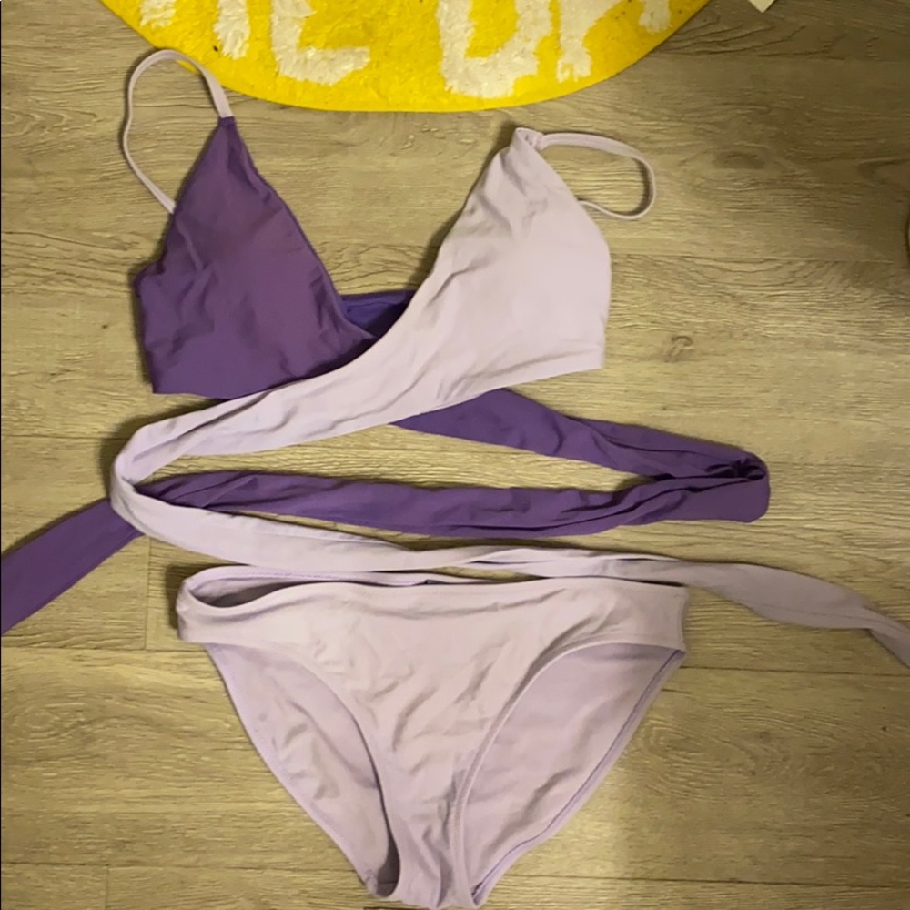 Aerie two-tone bikini